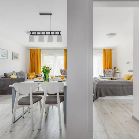Daire Elegant Na Wydmach With Balcony And Parking By Renters