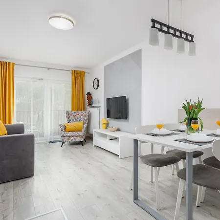 Daire Elegant Na Wydmach With Balcony And Parking By Renters Międzywodzie
