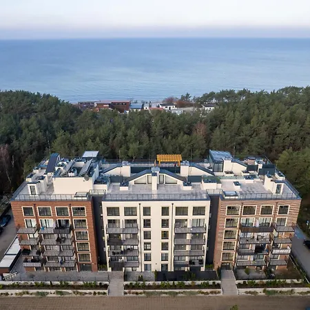 Elegant Na Wydmach With Balcony And Parking By Renters Apartment Miedzywodzie